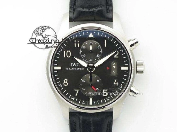 MIROTIME 0307 Affordable Ingeniuer St.Laurens SS Brown Dial MK 1:1 Best Edition On Black Leather Strap A 7365